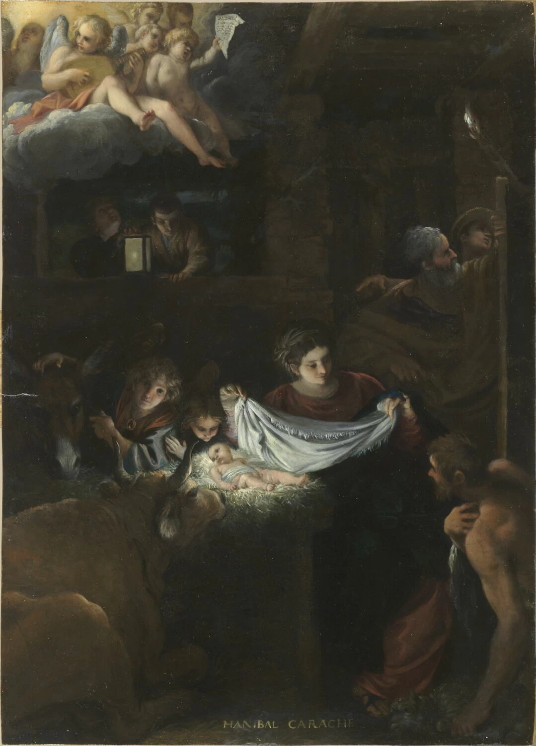 Adorazione dei pastori - Louvre, Parigi